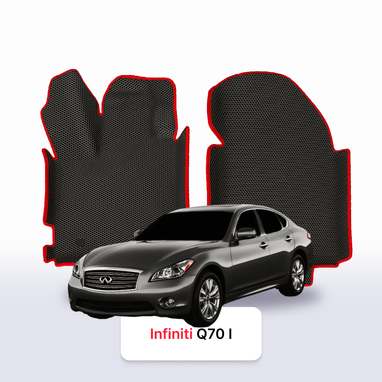 Fußmatten EVAMATS für Infiniti Q70 1. Generation 2013-2019 Jahr Limousine