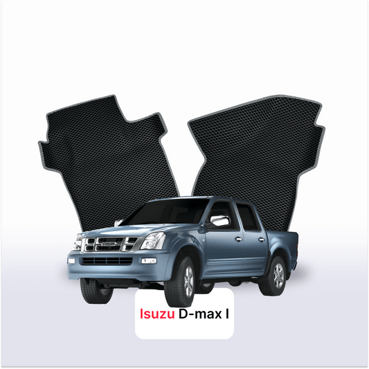 Fußmatten EVAMATS für Isuzu D-Max 1 Gen 2002-2012 Jahr PICK-UP Doppelkabine