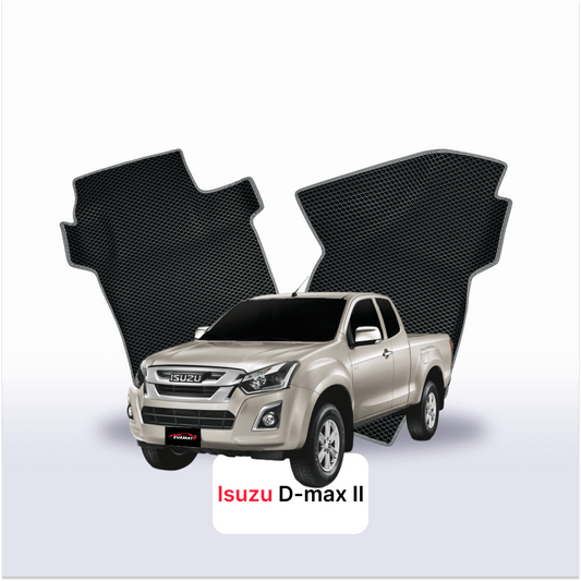 Fußmatten EVAMATS für Isuzu D-Max 2 Gen 2012-2019 Jahr PICK-UP eineinhalb Kabine