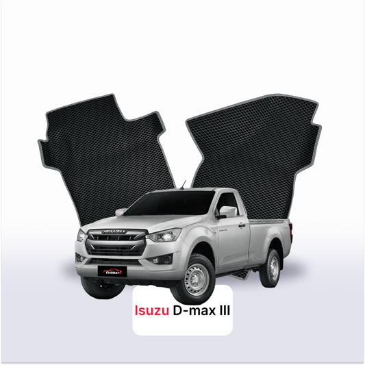 Fußmatten EVAMATS für Isuzu D-Max 3 Gen 2019-2025 Jahr PICK-UP Einzelkabine