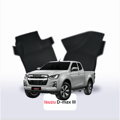 Fußmatten EVAMATS für Isuzu D-Max 3 Gen 2019-2025 Jahr PICK-UP eineinhalb Kabine
