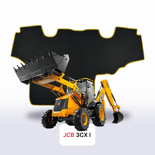 Fußmatten EVAMATS für JCB 3CX 1. Generation 2008-2024 Jahr DIGGER