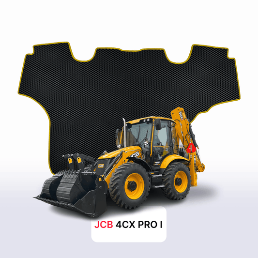 Fußmatten EVAMATS für JCB 4CX PRO 1. Generation 2008-2024 Jahr DIGGER