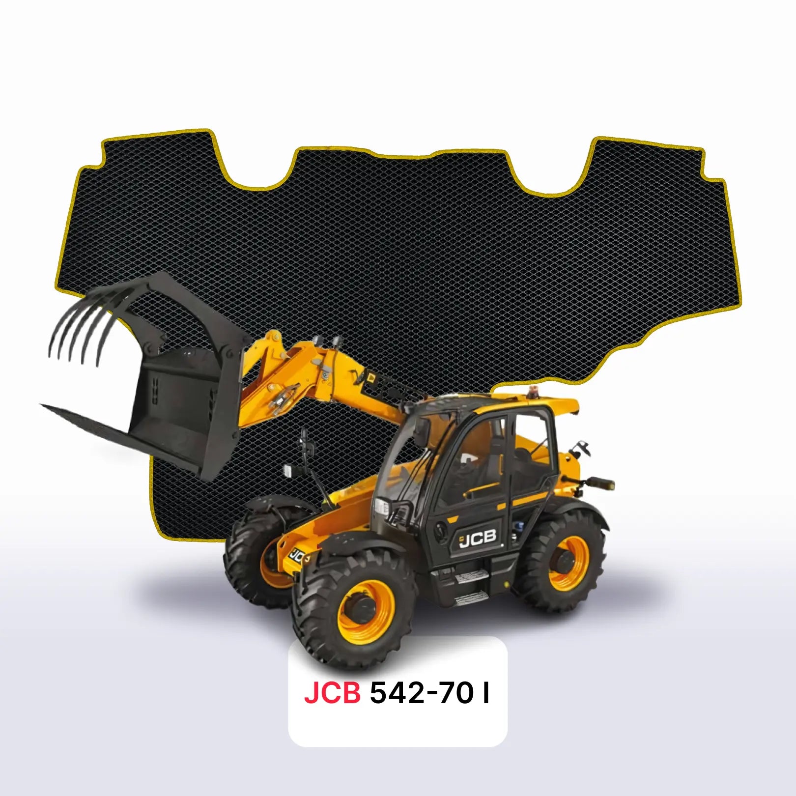 Fußmatten EVAMATS für JCB 542-70 1 gen 2022-2027 jahr BAGGER