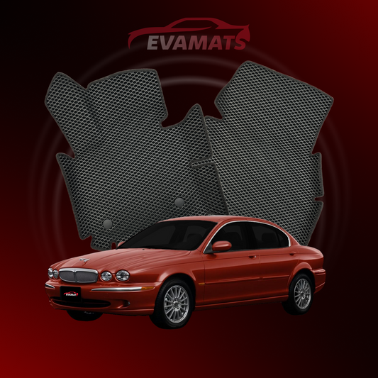Fußmatten EVAMATS für Jaguar X-Type 1 Gen 2001-2009 Jahr SEDAN