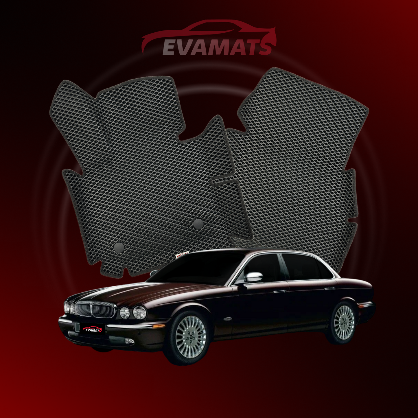 Fußmatten EVAMATS für Jaguar XJ(X350) 3. Generation 2003–2009, lange Limousine