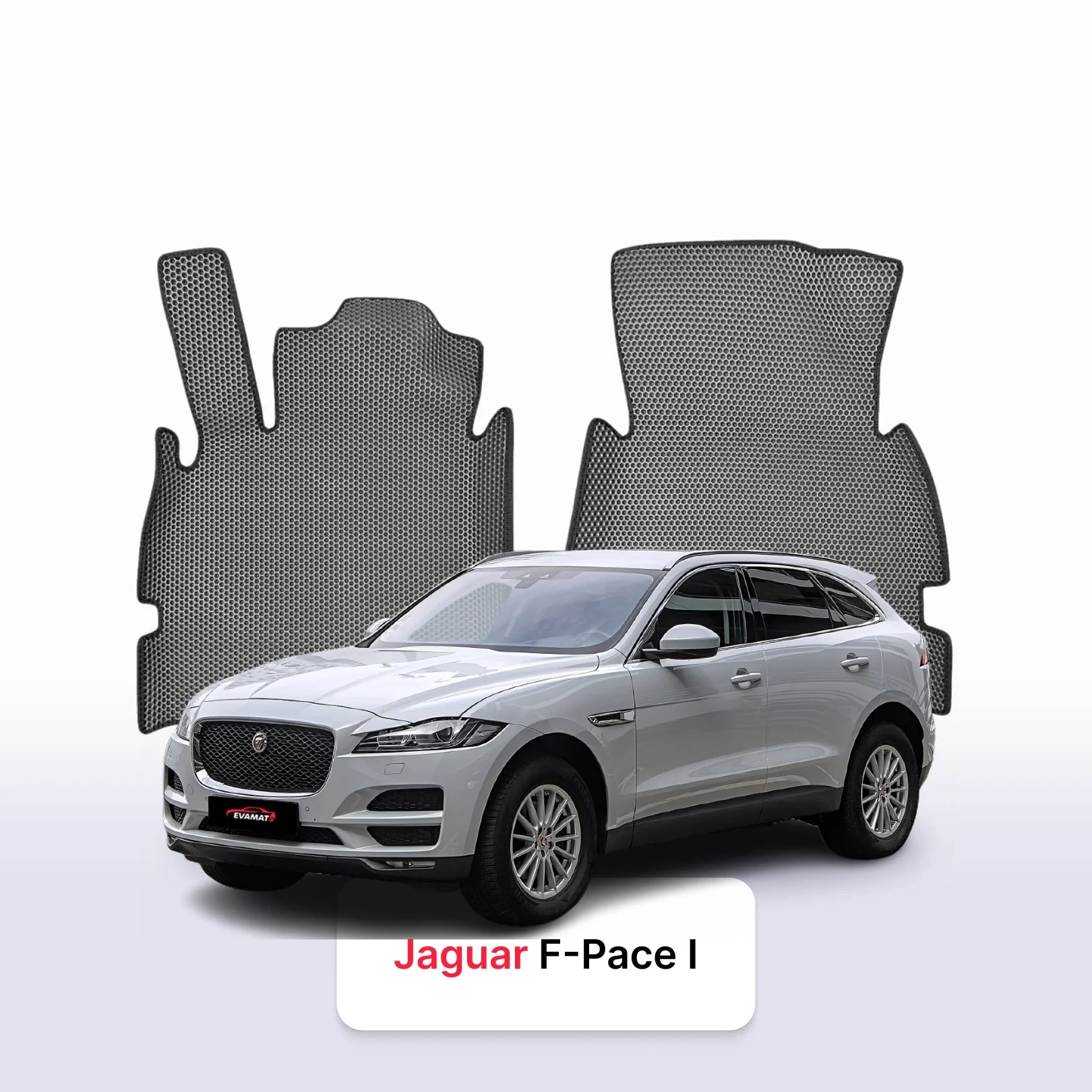 Fußmatten EVAMATS für Jaguar F-Pace vor-facelift 1 gen 2016-2020 jahr SUV