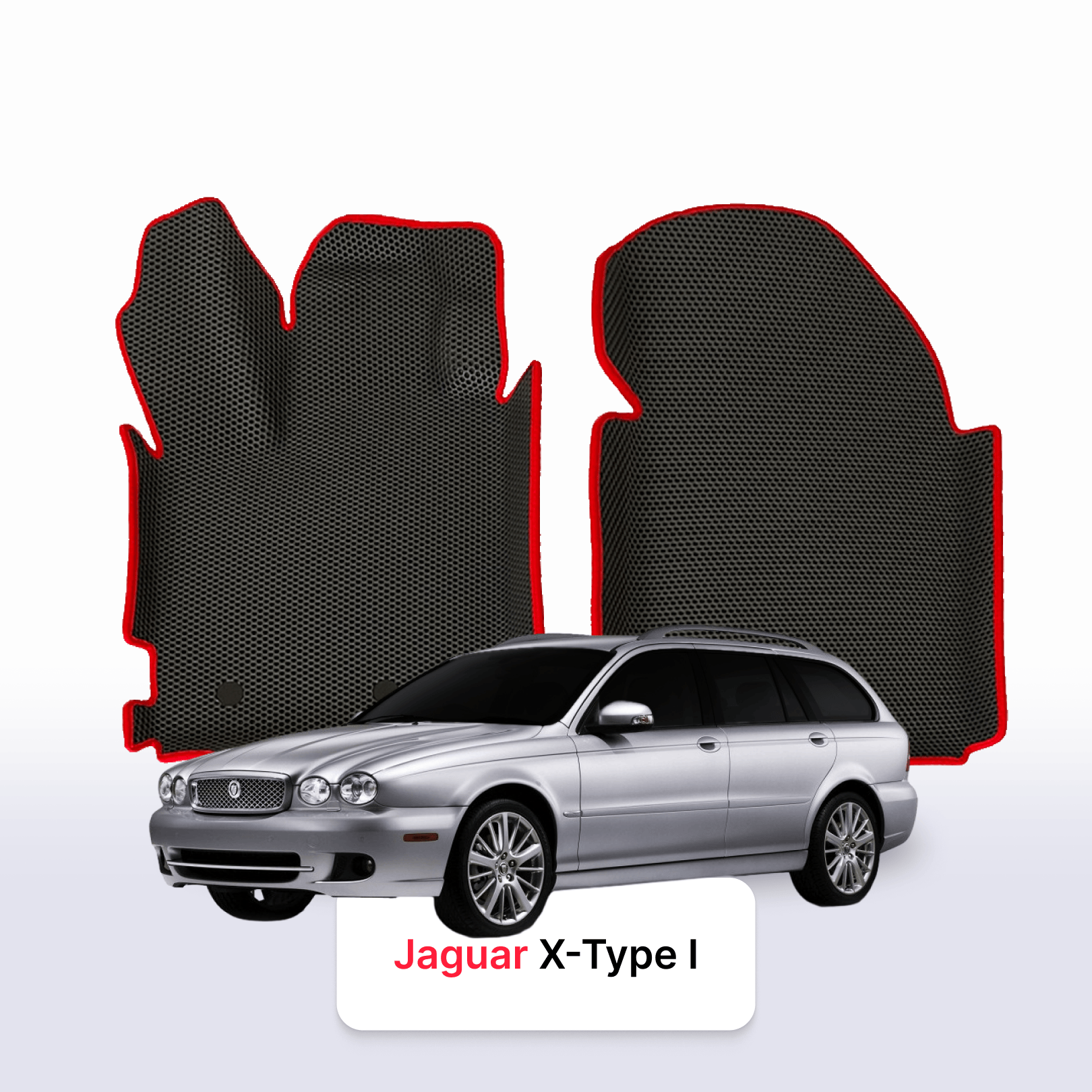 Fußmatten EVAMATS für Jaguar X-Type 1 gen 2001-2009 jahr KOMBI