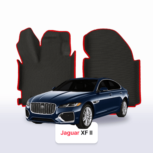 Fußmatten EVAMATS für Jaguar XF 2 Gen 2015–2025, lange Limousine
