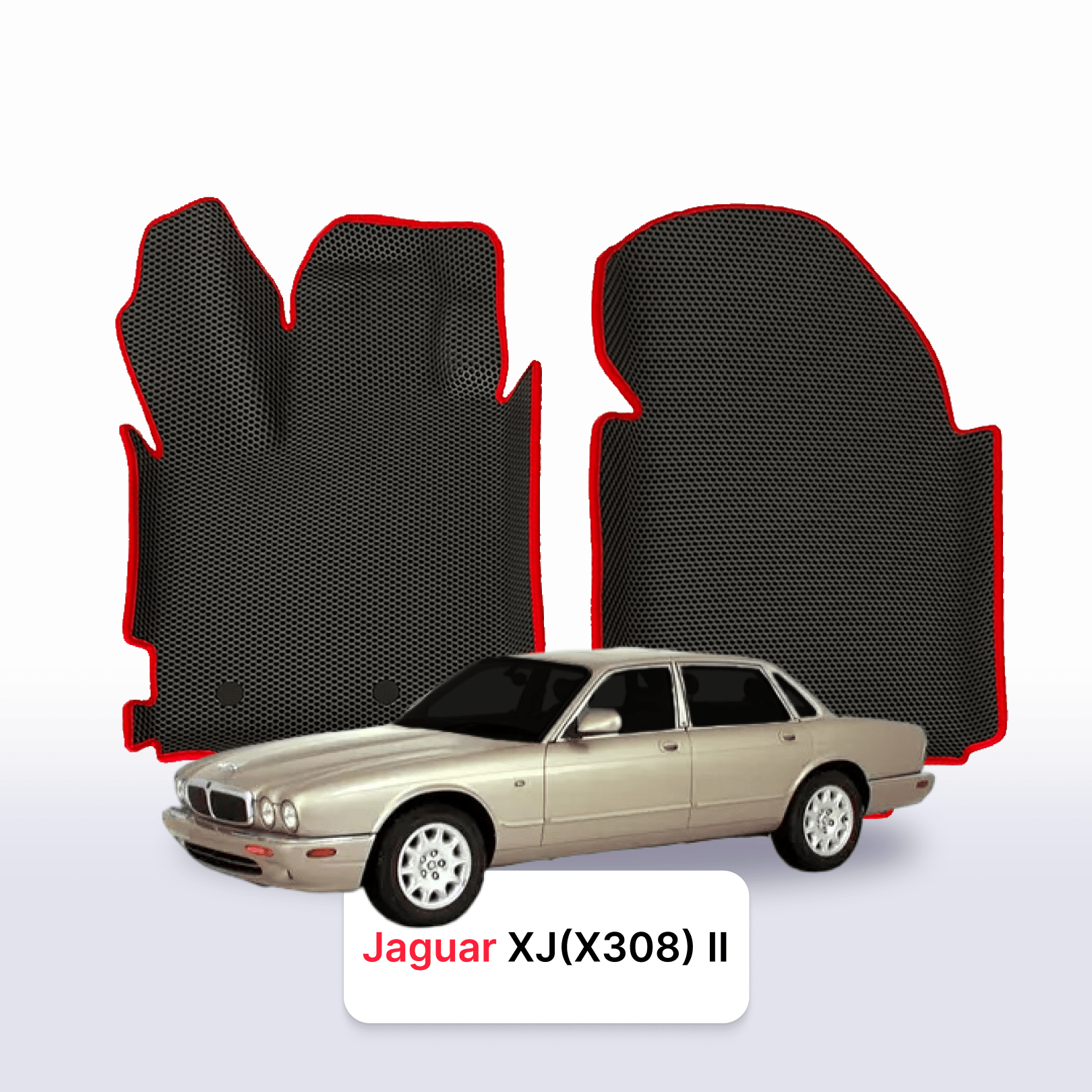 Fußmatten EVAMATS für Jaguar XJ(X308) 2 gen 1997-2003 jahr LIMOUSINE