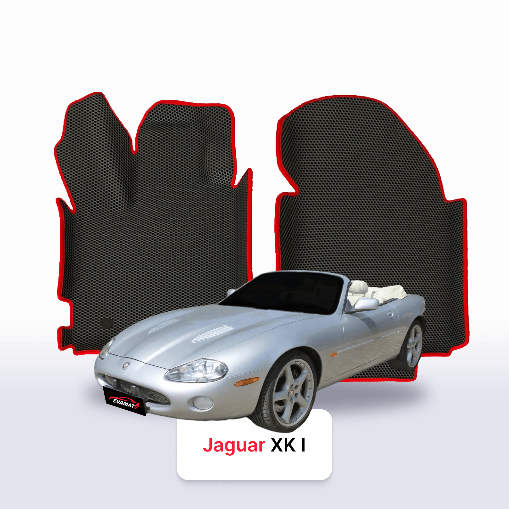 Fußmatten EVAMATS für Jaguar XK 1 gen 1996-2006 jahr CABRIO