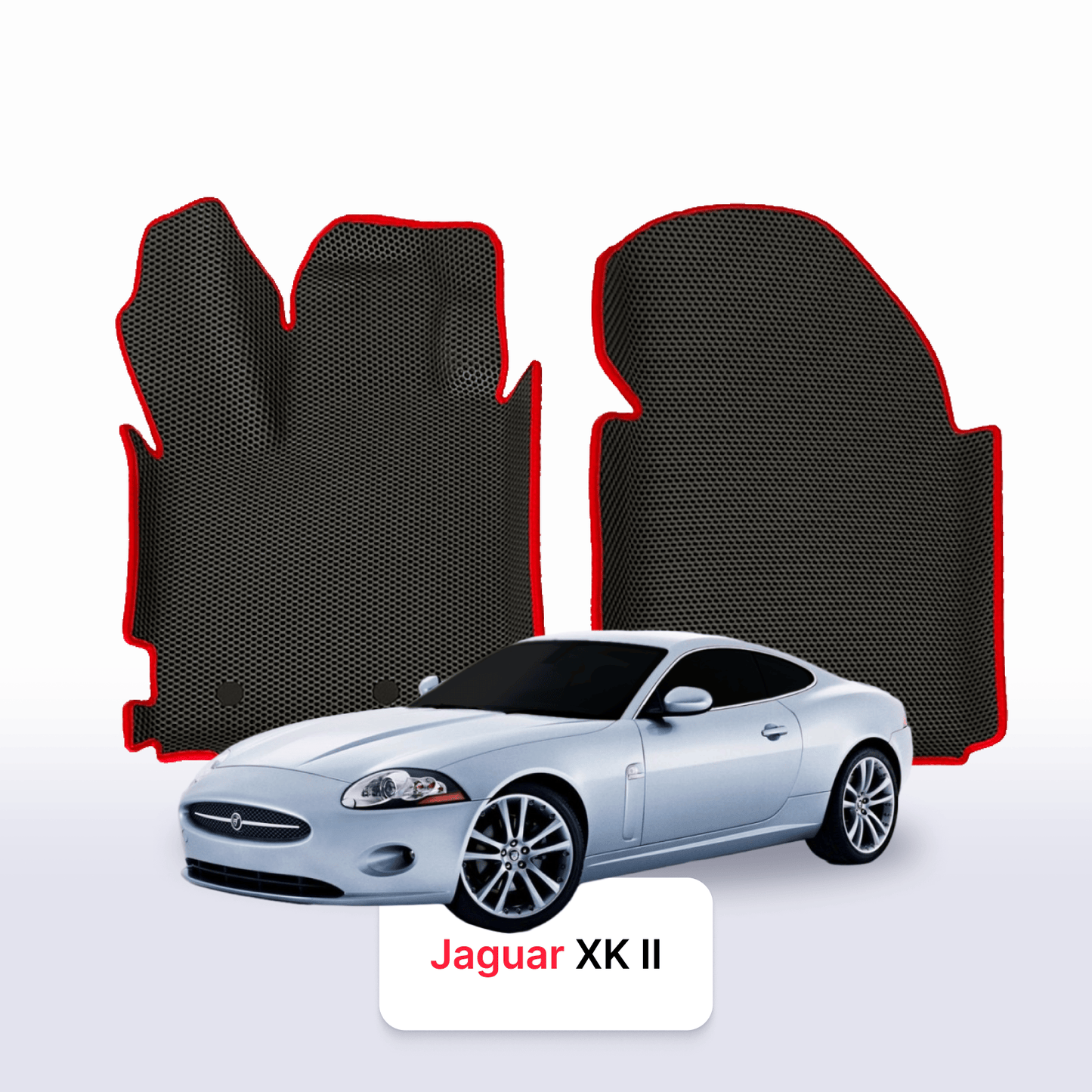 Fußmatten EVAMATS für Jaguar XK 2 gen 2006-2014 jahr COUPE