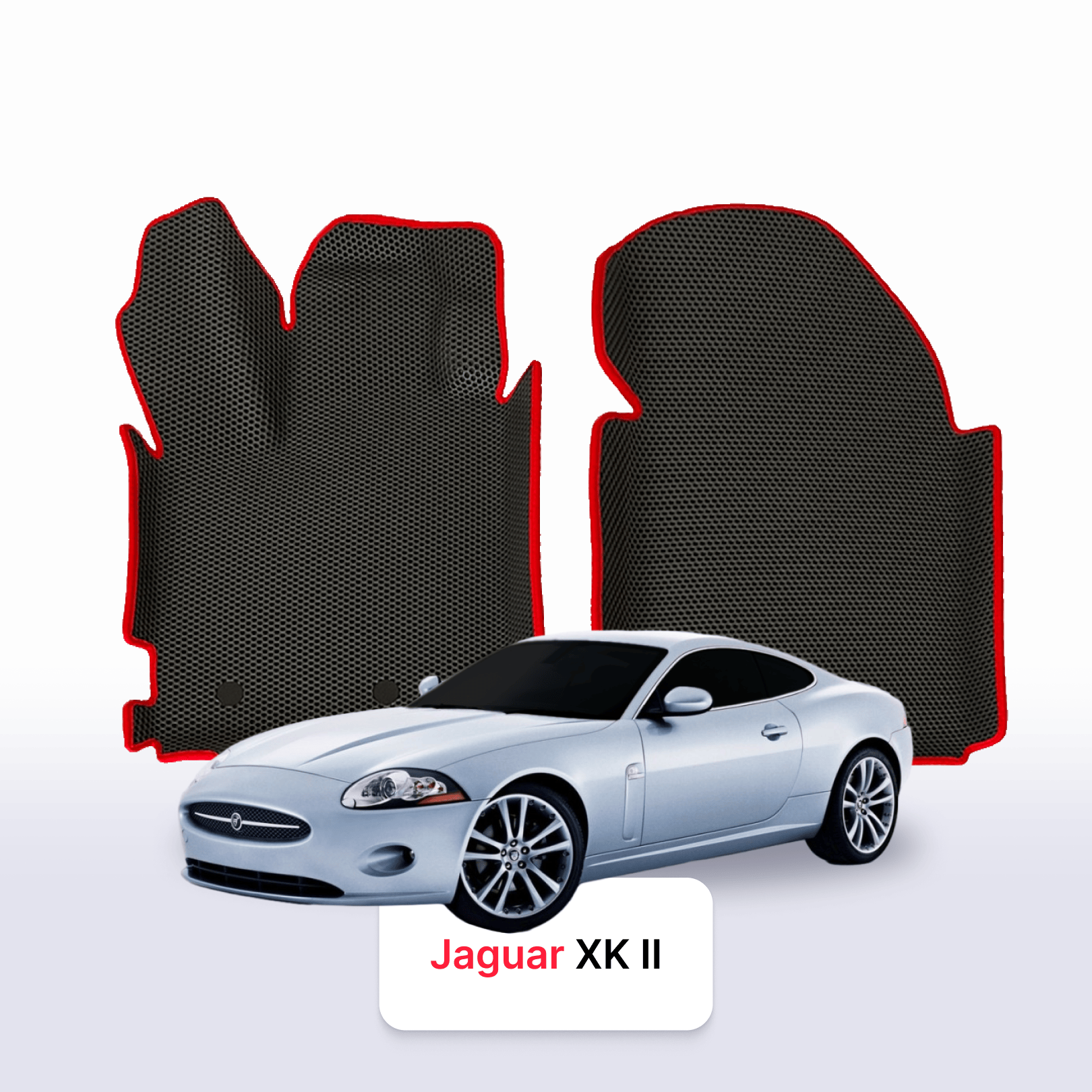 Fußmatten EVAMATS für Jaguar XK 2 gen 2006-2014 jahr COUPE