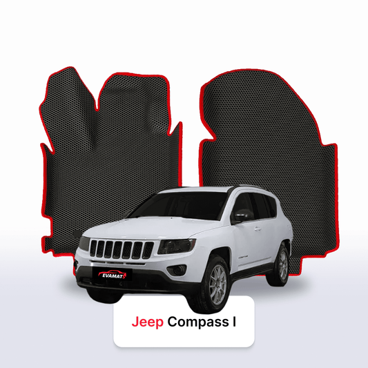 Fußmatten EVAMATS für Jeep Compass 1 Gen 2006-2016 Jahr SUV