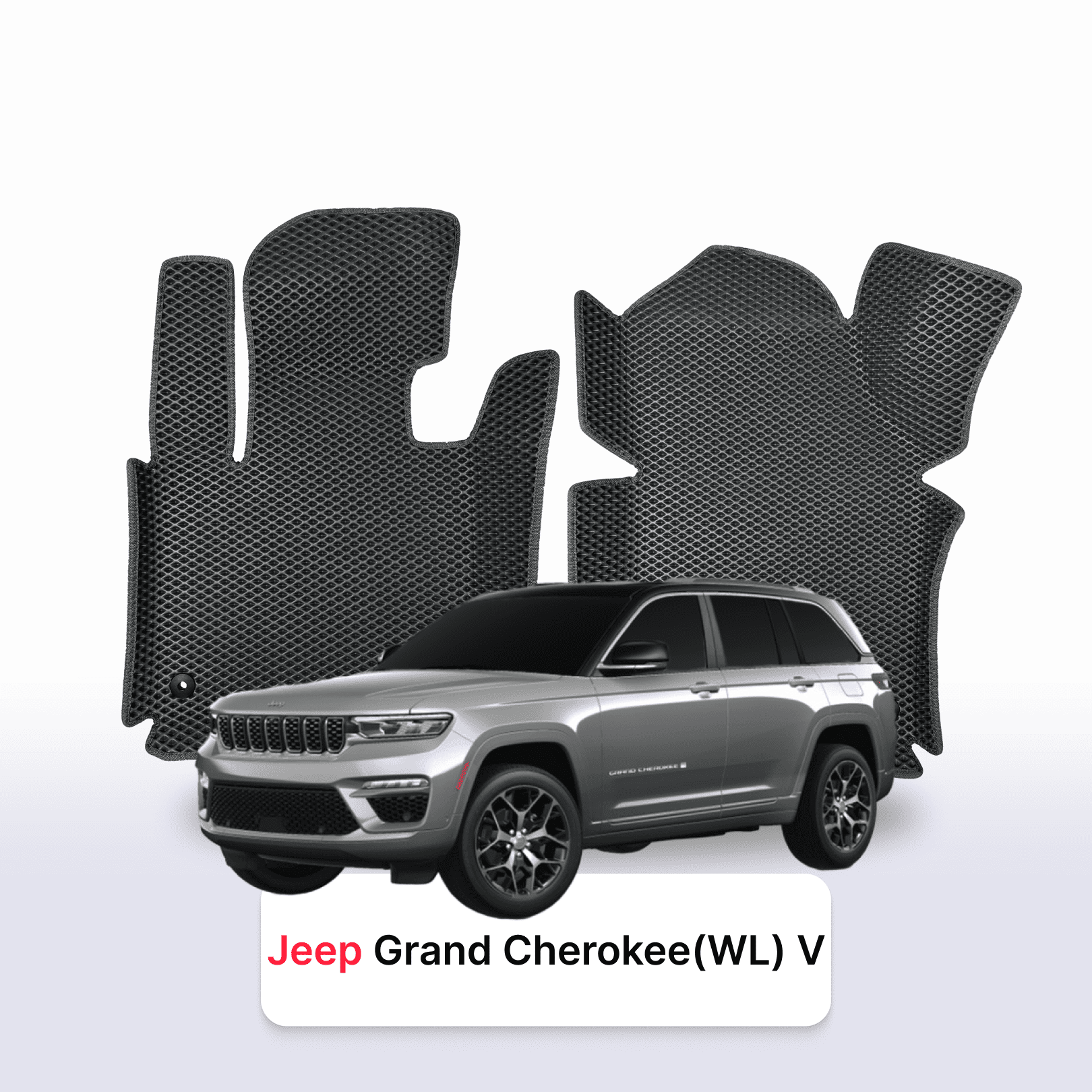 Fußmatten EVAMATS für Jeep Grand Chejahree(WL) 5 gen 2021-2028 jahr LONG SUV