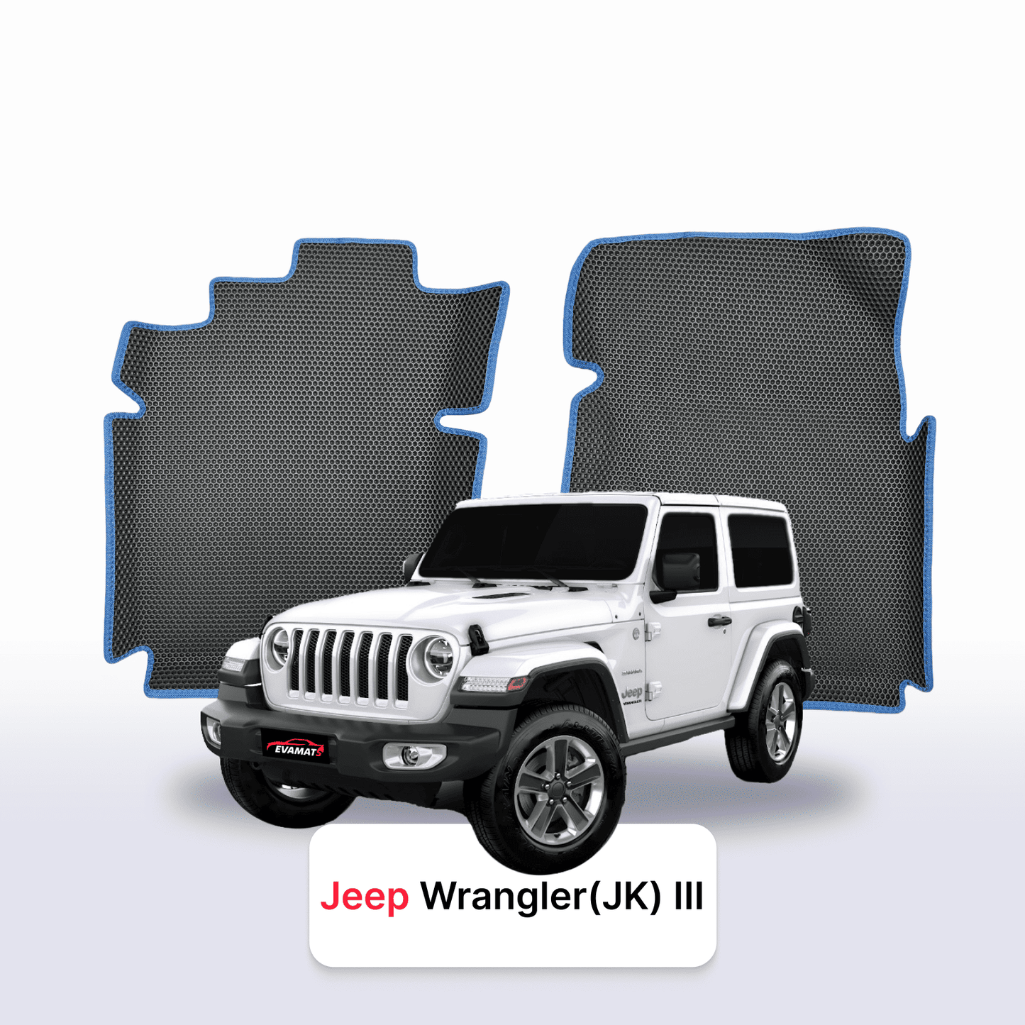 Fußmatten EVAMATS für Jeep Wrangler(JK) 3. Generation 2007–2018, SUV, 3-türig