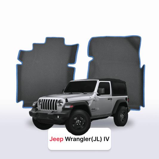Fußmatten EVAMATS für Jeep Wrangler(JL) 4. Generation 2017–2025, SUV, 3-türig