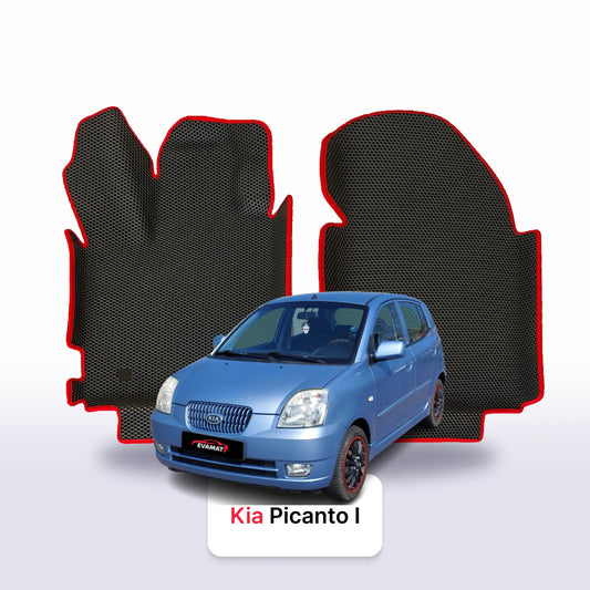 Fußmatten EVAMATS für Kia Picanto I gen 2003-2011 jahr SCHÄGHECK 5 türer