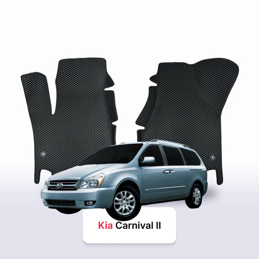 Fußmatten EVAMATS für Kia Carnival II gen 2006-2014 jahr MINIVAN