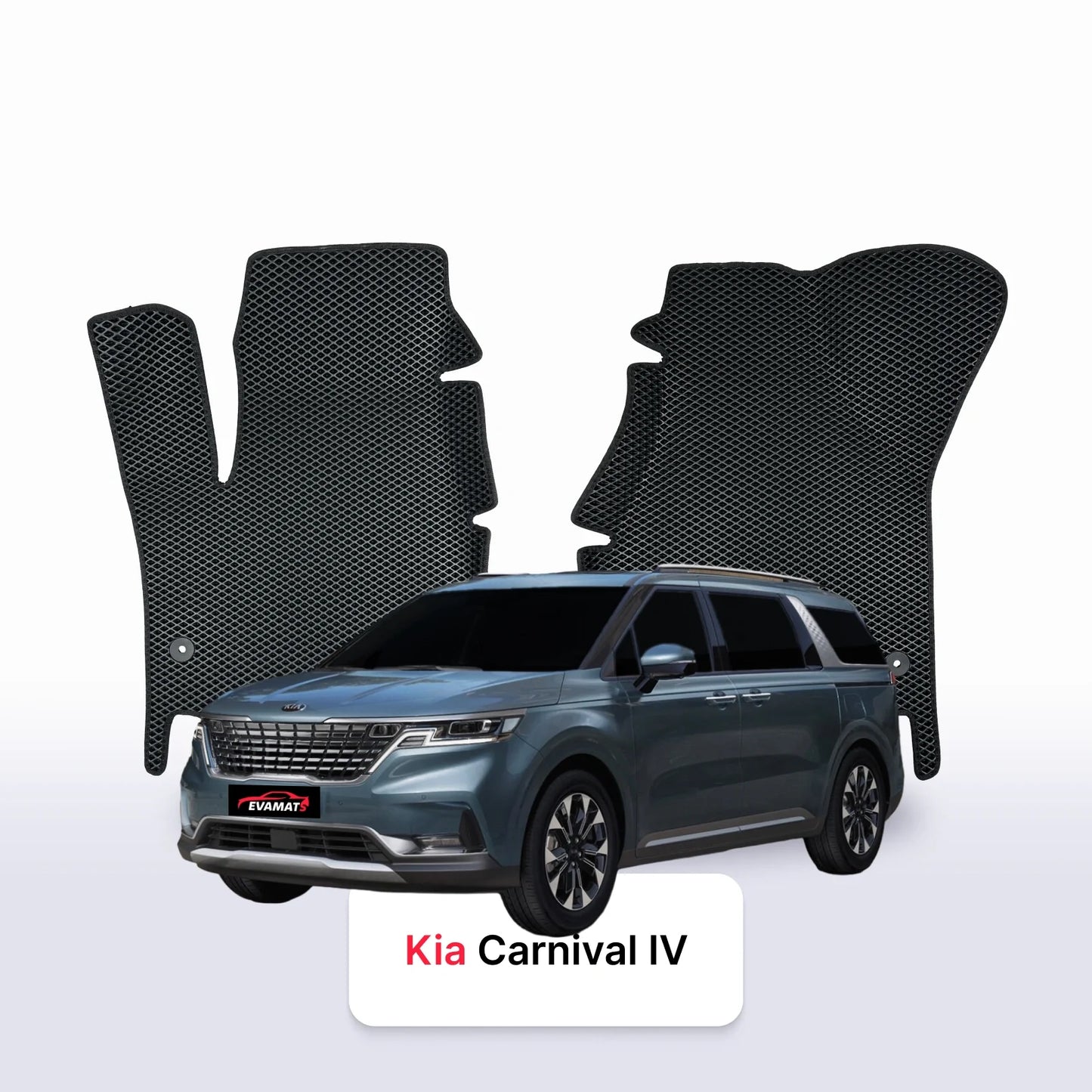 Fußmatten EVAMATS für Kia Carnival IV Gen 2020-2025 Jahr MINIVAN
