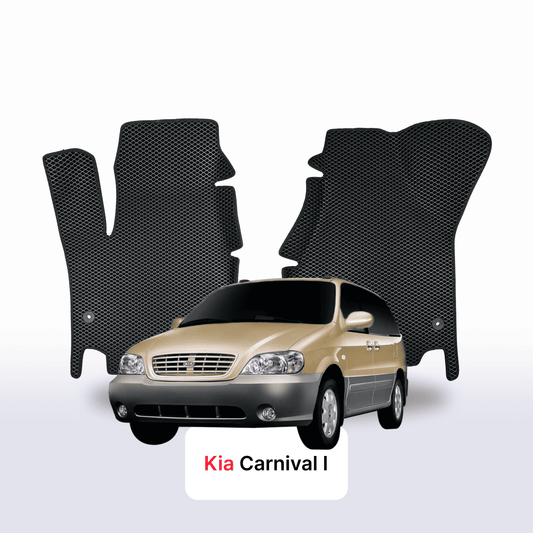 Fußmatten EVAMATS für Kia Carnival I gen 1998-2006 jahr MINIVAN