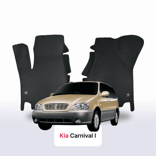 Fußmatten EVAMATS für Kia Carnival I Gen 1998-2006 Jahr MINIVAN