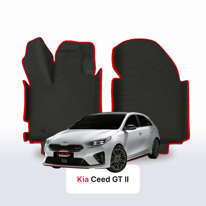 Fußmatten EVAMATS für Kia Ceed GT II Gen 2018-2023 Jahr FLIEßHECK 5-Türer