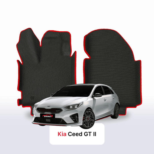 Fußmatten EVAMATS für Kia Ceed GT II Gen 2018-2023 Jahr FLIEßHECK 5-Türer