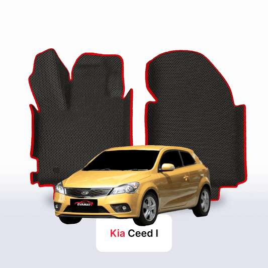 Fußmatten EVAMATS für Kia Ceed I Gen 2006–2012, Schrägheck, 3-türig