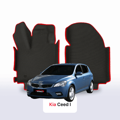 Fußmatten EVAMATS für Kia Ceed I Gen 2006-2012 Jahr FLIEßHECK 5-Türer
