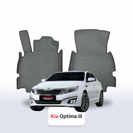 Fußmatten EVAMATS für Kia Optima III gen 2010-2015 jahr LIMOUSINE