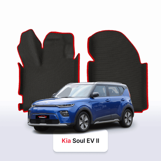 Fußmatten EVAMATS für Kia Soul EV II gen 2019-2024 jahr SCHÄGHECK 5 türer