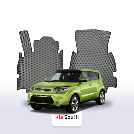 Fußmatten EVAMATS für Kia Soul II gen 2013-2019 jahr SUV
