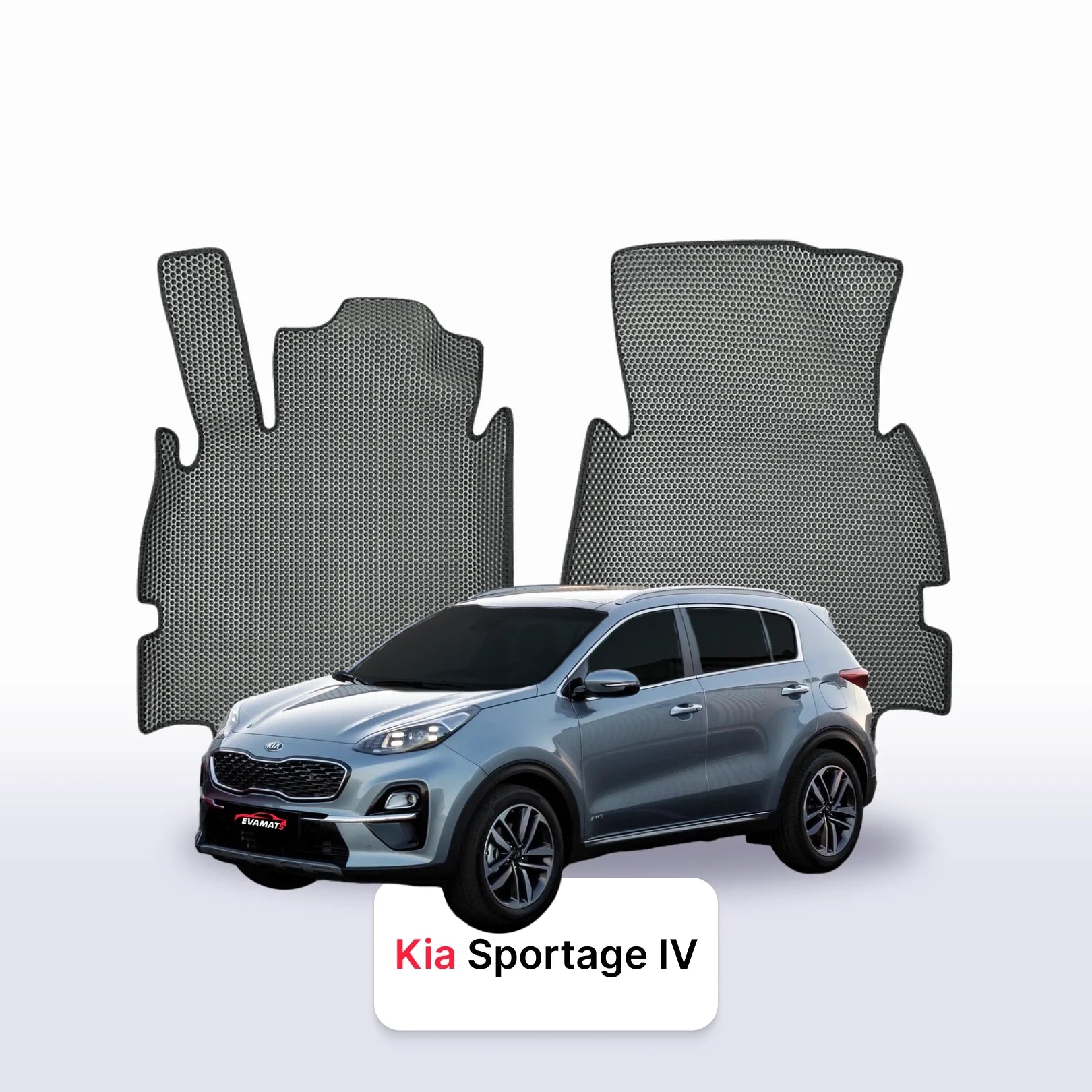 Fußmatten EVAMATS für Kia Sportage IV gen 2015-2022 jahr SUV