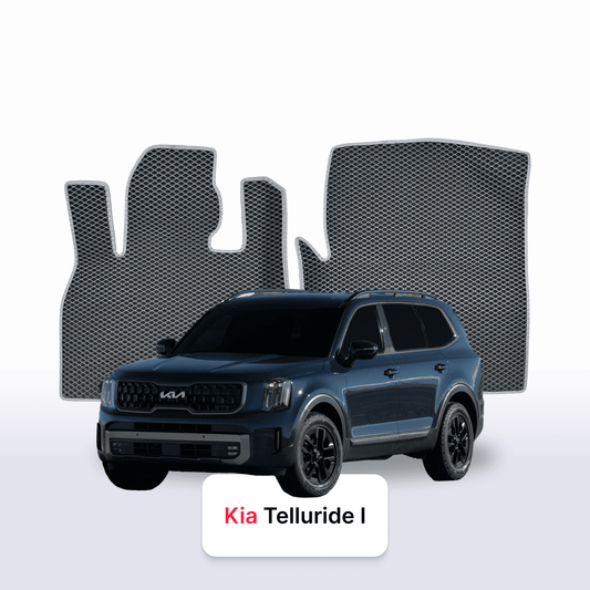 Fußmatten EVAMATS für Kia Telluride I gen 2019-2028 jahr SUV 7 sitzer