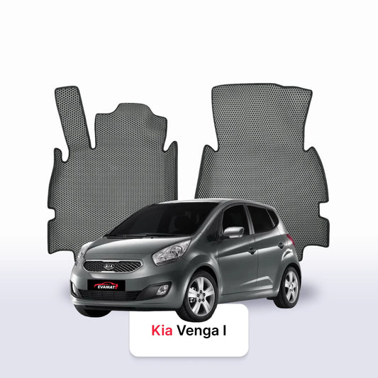 Fußmatten EVAMATS für Kia Venga I Gen 2009-2019 Jahr FLIEßHECK 5-Türer