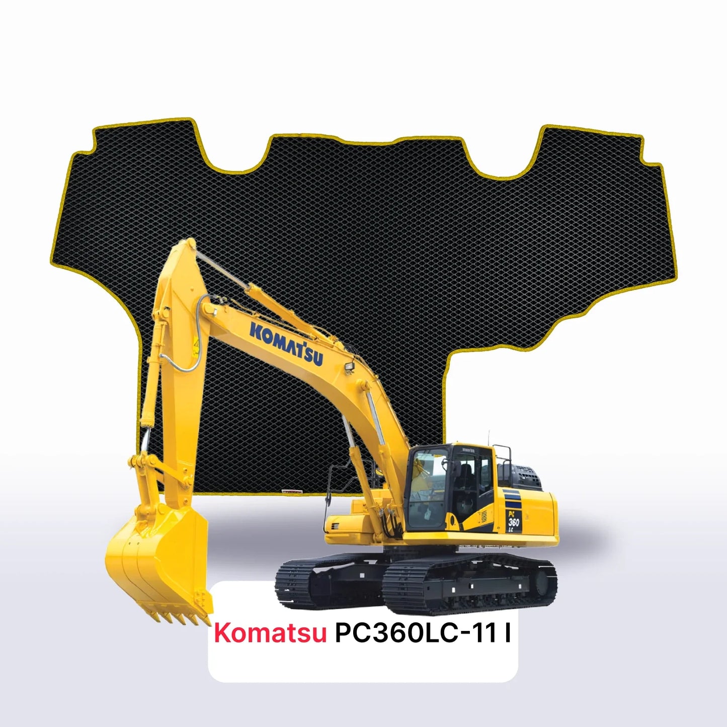 Fußmatten EVAMATS für Komatsu PC360LC-11 1 gen 2015-2021 jahr BAGGER
