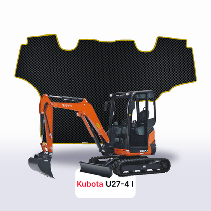 Fußmatten EVAMATS für Kubota U27-4 1 gen 2015-2028 jahr BAGGER