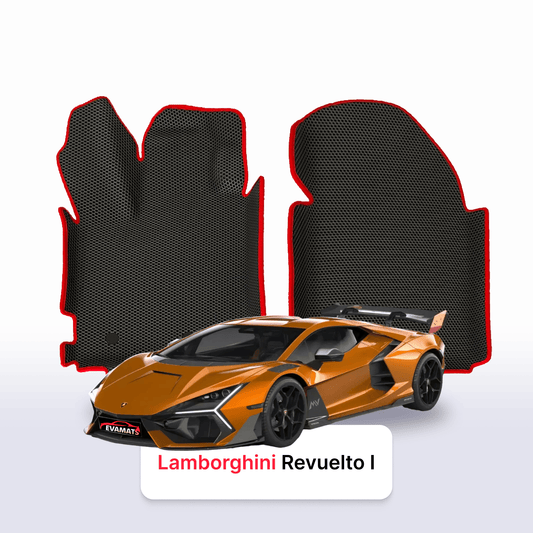 Fußmatten EVAMATS für Lamborghini Revuelto 1. Generation 2023-2024 Jahr Hybrid COUPE