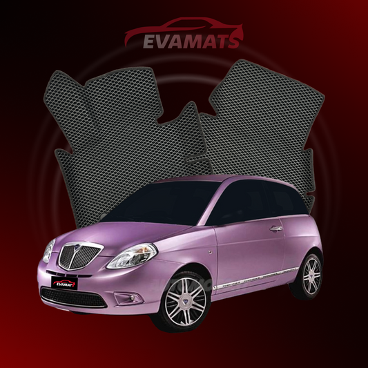 Fußmatten EVAMATS für Lancia Ypsilon (Typ 843) 2. Generation 2003–2011, Schrägheck, 3-türig