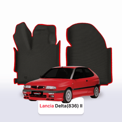 Fußmatten EVAMATS für Lancia Delta(836) 2. Generation 1993-1999 Jahr FLIEßHECK 3-Türer