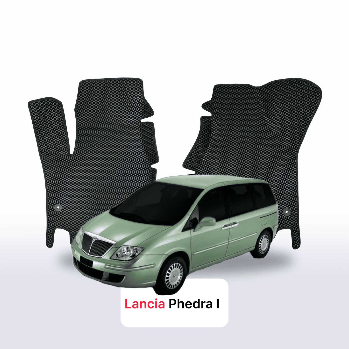 Fußmatten EVAMATS für Lancia Phedra 1 Gen 2002-2010 Jahr MINIVAN