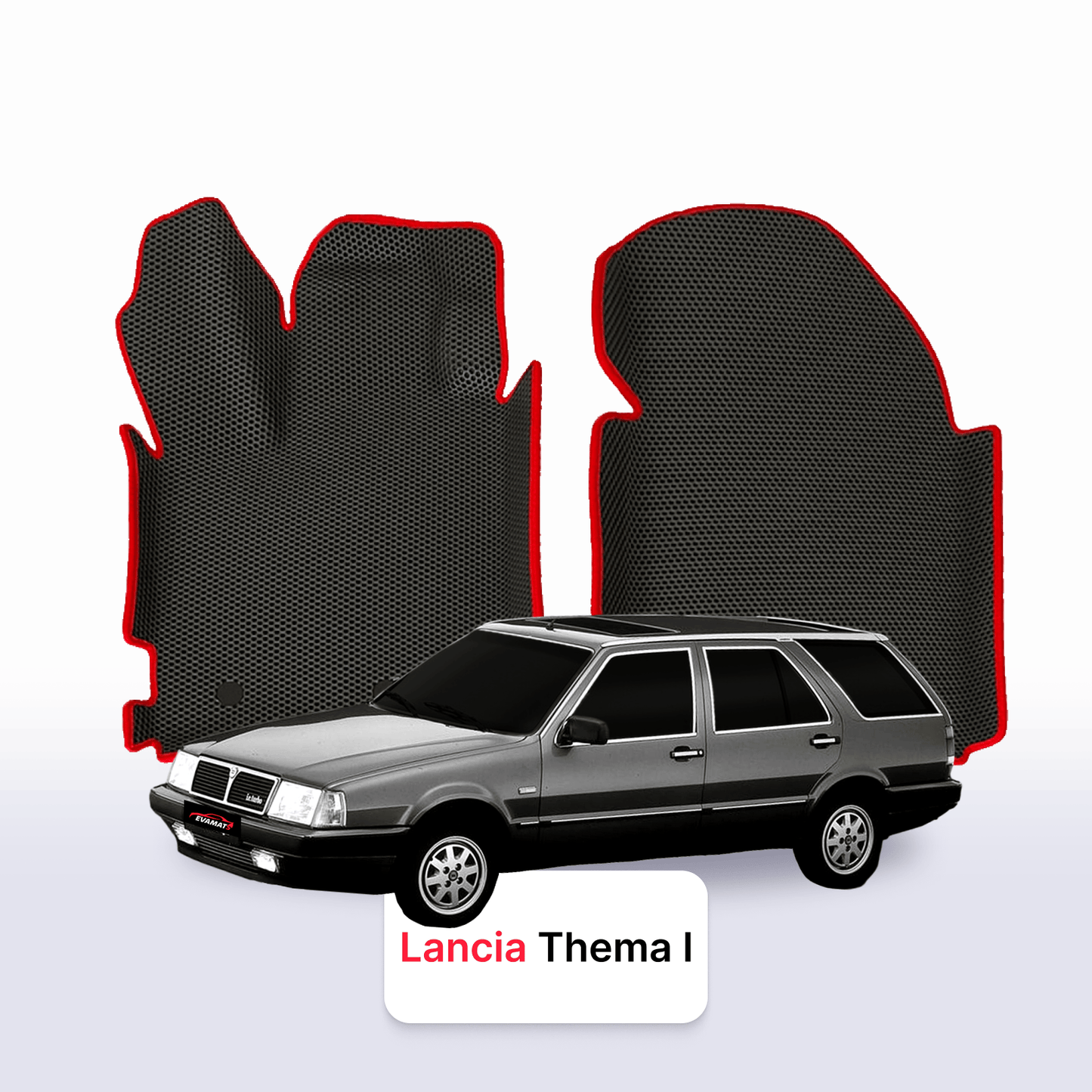 Fußmatten EVAMATS für Lancia Thema 1 Gen 1984-1994 Jahr STATION WAGON