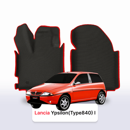 Fußmatten EVAMATS für Lancia Ypsilon(Type840) 1 gen 1995-2003 SCHÄGHECK  3 türer