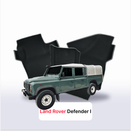 Fußmatten EVA für Land Rover Defender 1 gen 1983-2016 jahr PICK-UP  doppelkabine
