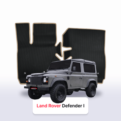 Fußmatten EVAMATS für Land Rover Defender 1 gen 1983-2016 jahr SUV 3 türer