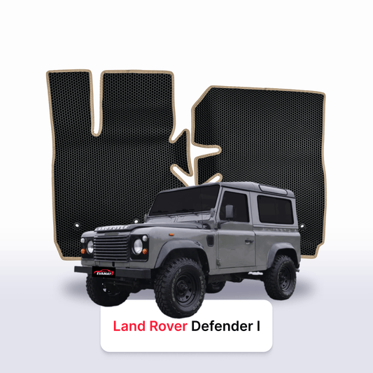 Fußmatten EVAMATS für Land Rover Defender 1. Generation 1983–2016, SUV, 3-türig