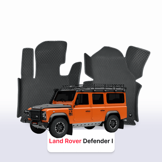 Fußmatten EVAMATS für Land Rover Defender 1. Generation 1983–2016, SUV, 5-türig