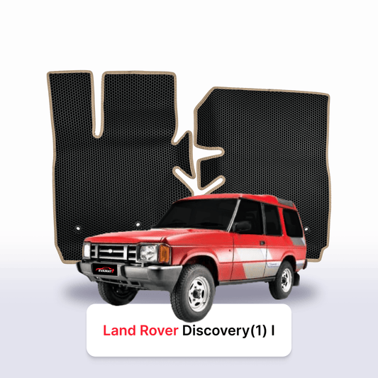 Fußmatten EVAMATS für Land Rover Discovery(1) 1. Generation 1989-1998 Jahr SUV 3-türig