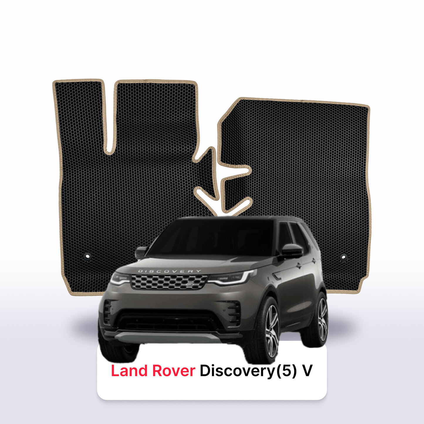 Fußmatten EVAMATS für Land Rover Discovery(5) 5 gen 2016-2028  jahr SUV 5 türer